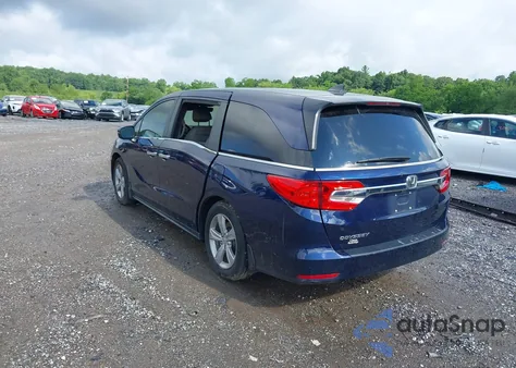2019 Honda Odyssey Ex-L из США, поврежденный, VIN 5FNRL6H75KB029324
